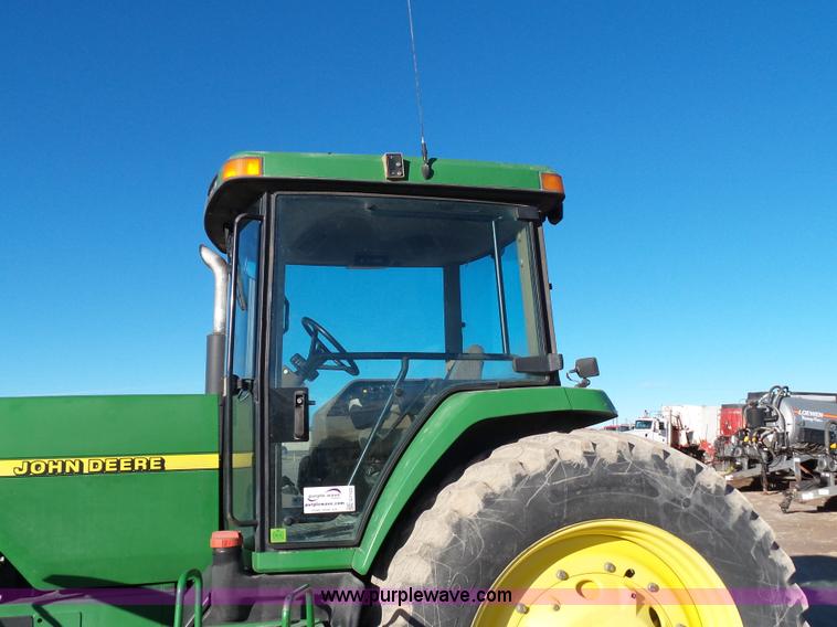 image for item G7123 1999 John Deere 8400 MFWD tractor