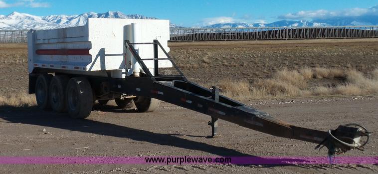 image for item G7124 1995 Williamsen end dump trailer