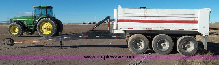 image for item G7124 1995 Williamsen end dump trailer
