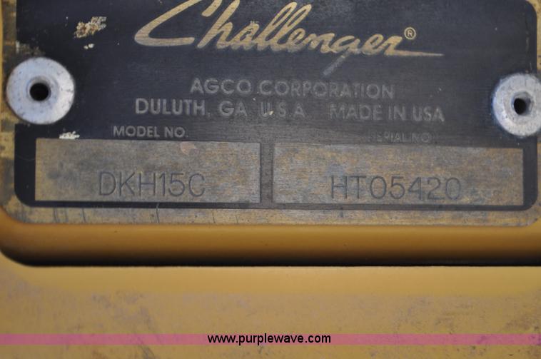 image for item G7128 2008 Challenger SP185C self-propelled swather