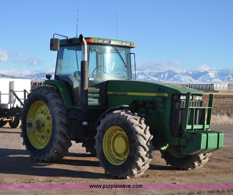 image for item G7129 1997 John Deere 8400 MFWD tractor