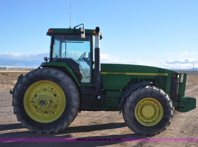 image for item G7129 1997 John Deere 8400 MFWD tractor