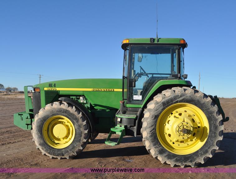 image for item G7129 1997 John Deere 8400 MFWD tractor