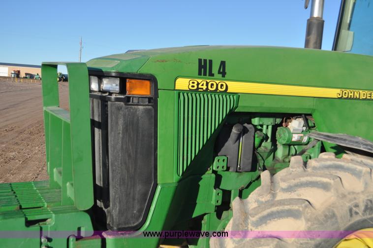 image for item G7129 1997 John Deere 8400 MFWD tractor