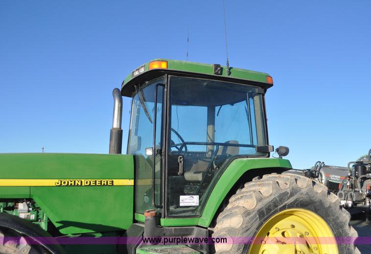 image for item G7129 1997 John Deere 8400 MFWD tractor