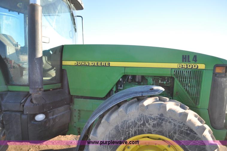 image for item G7129 1997 John Deere 8400 MFWD tractor