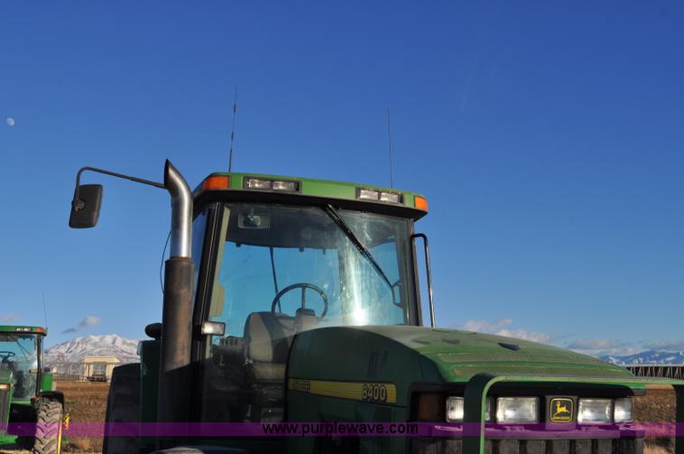 image for item G7129 1997 John Deere 8400 MFWD tractor
