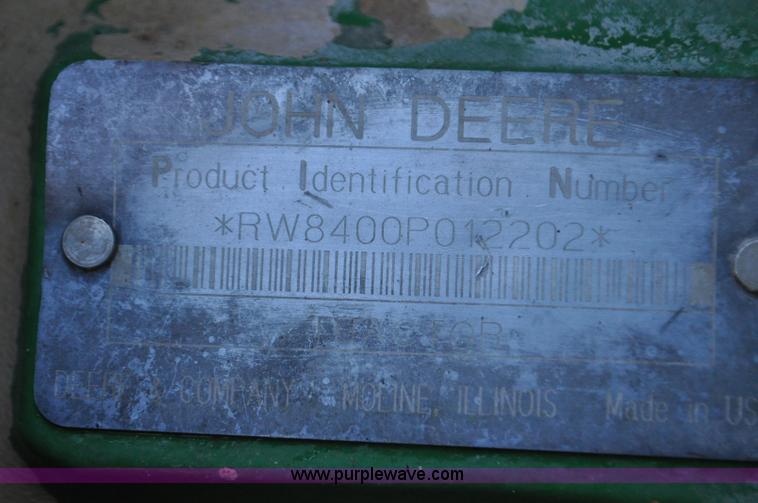 image for item G7129 1997 John Deere 8400 MFWD tractor