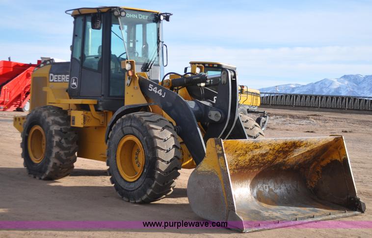 image for item G7131 2007 John Deere 544J wheel loader