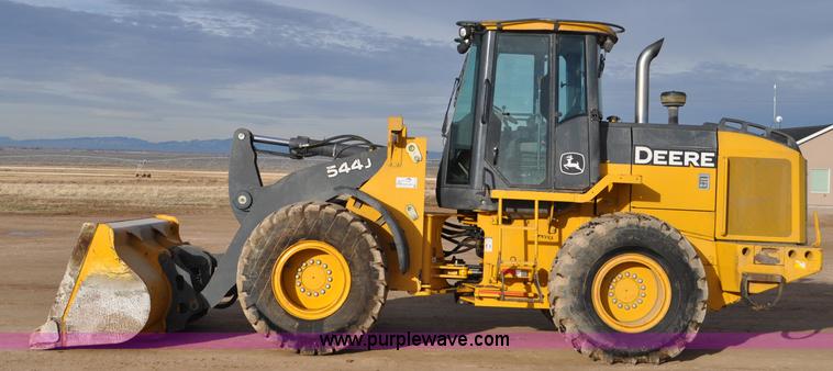 image for item G7131 2007 John Deere 544J wheel loader