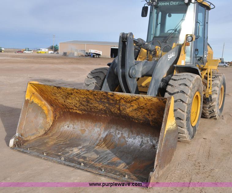 image for item G7131 2007 John Deere 544J wheel loader