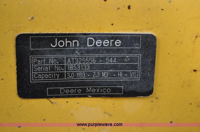 image for item G7131 2007 John Deere 544J wheel loader