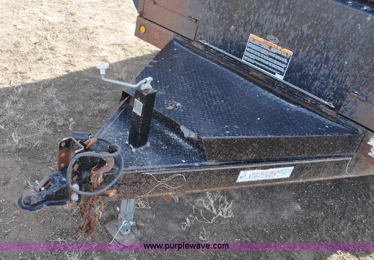 image for item G7140 2008 Side-winder PT-712DBA end dump trailer