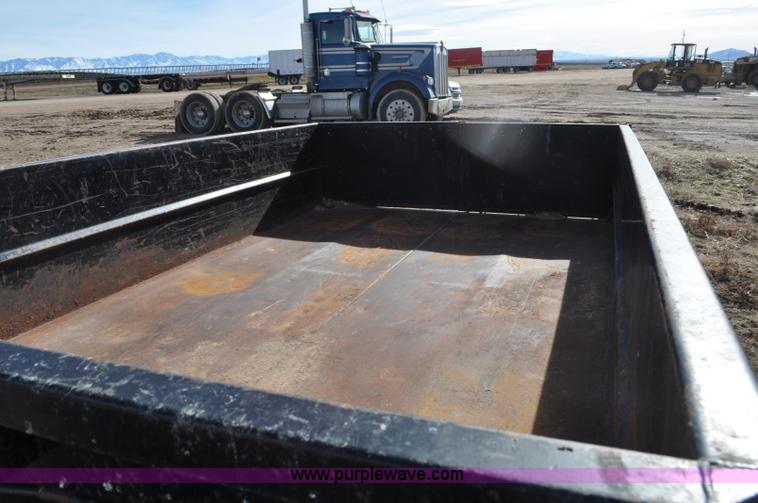 image for item G7140 2008 Side-winder PT-712DBA end dump trailer