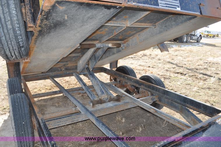 image for item G7140 2008 Side-winder PT-712DBA end dump trailer
