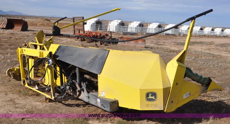 image for item G7141 John Deere 678 rotary forage head