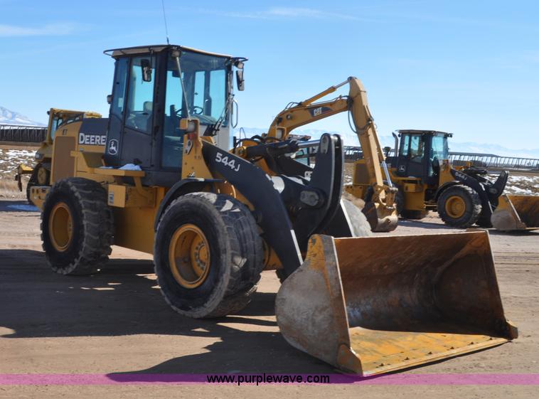 image for item G7143 2005 John Deere 544J wheel loader