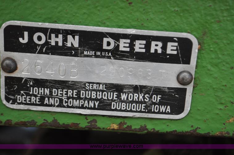 image for item G7145 1978 John Deere 2640 tractor