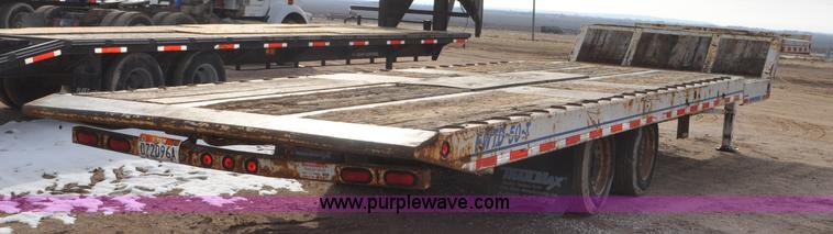image for item G7156 2006 Trailmax FWTD-50-T tilt deck equipment trailer