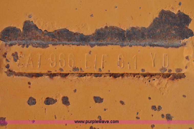 image for item G7161 Caterpillar 966 bucket