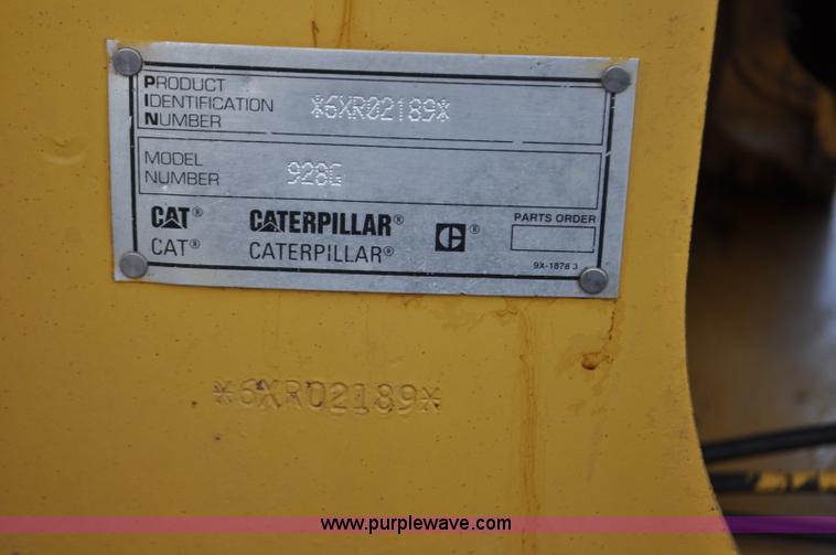 image for item G7164 2004 Caterpillar 928G wheel loader