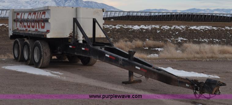 image for item G7168 1996 KD King end dump trailer