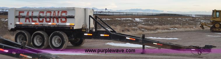 image for item G7168 1996 KD King end dump trailer