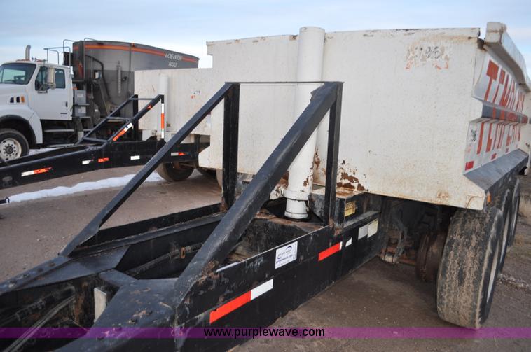 image for item G7168 1996 KD King end dump trailer