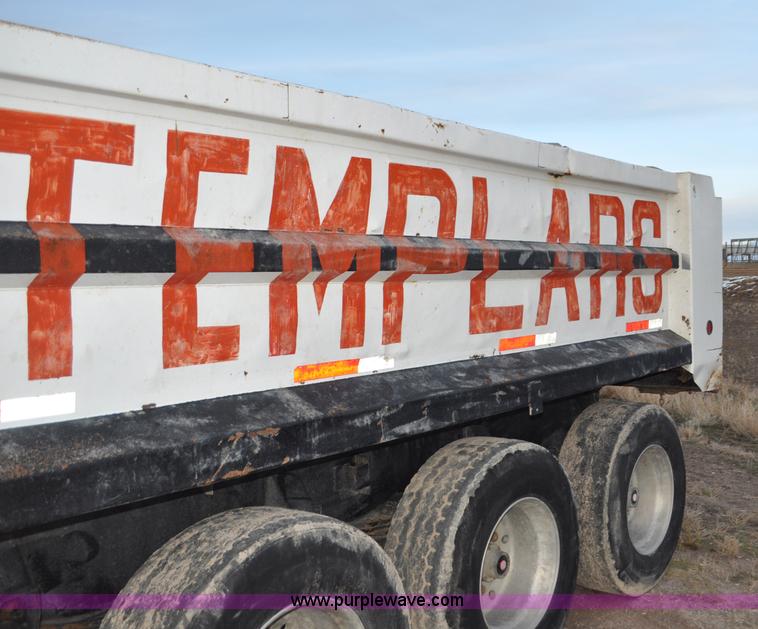 image for item G7168 1996 KD King end dump trailer