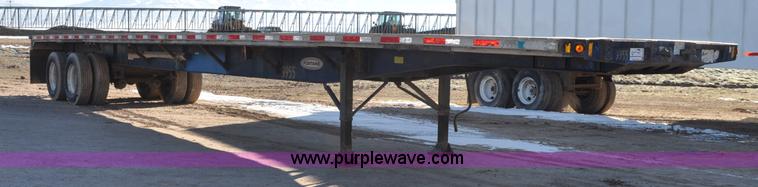 image for item G7169 1995 Fontaine flatbed trailer
