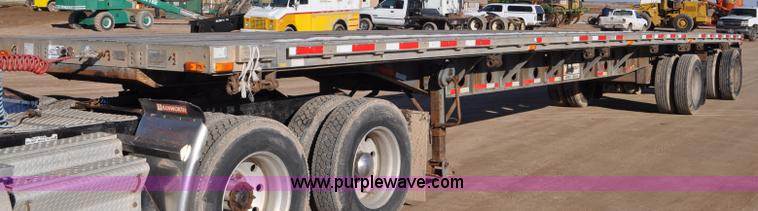 image for item G7170 1995 Transcraft Eagle Super Beam flatbed trailer