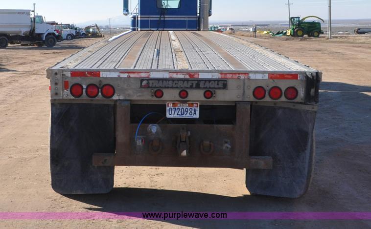 image for item G7170 1995 Transcraft Eagle Super Beam flatbed trailer