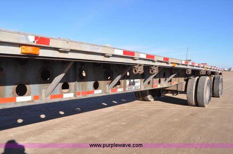 image for item G7170 1995 Transcraft Eagle Super Beam flatbed trailer