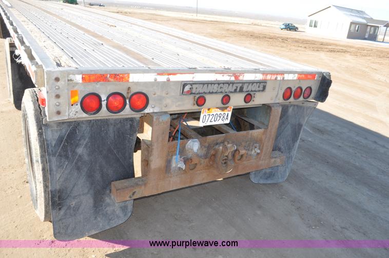 image for item G7170 1995 Transcraft Eagle Super Beam flatbed trailer
