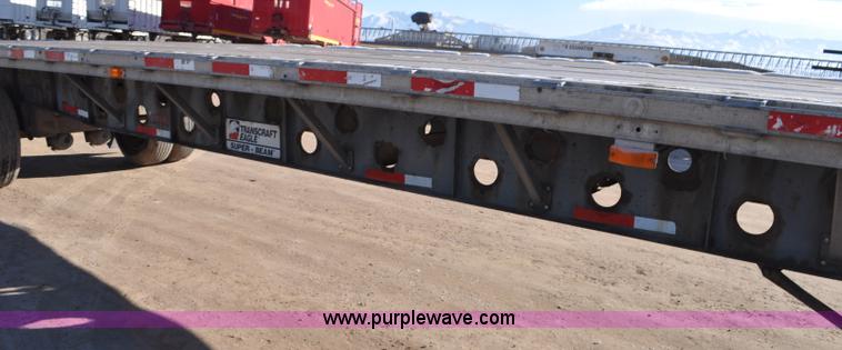 image for item G7170 1995 Transcraft Eagle Super Beam flatbed trailer