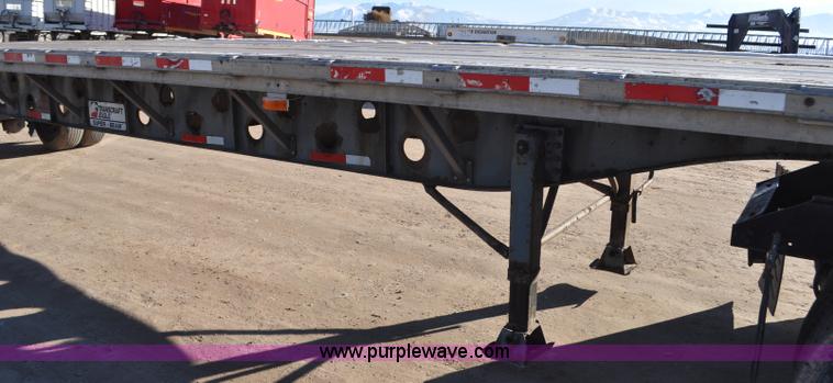 image for item G7170 1995 Transcraft Eagle Super Beam flatbed trailer