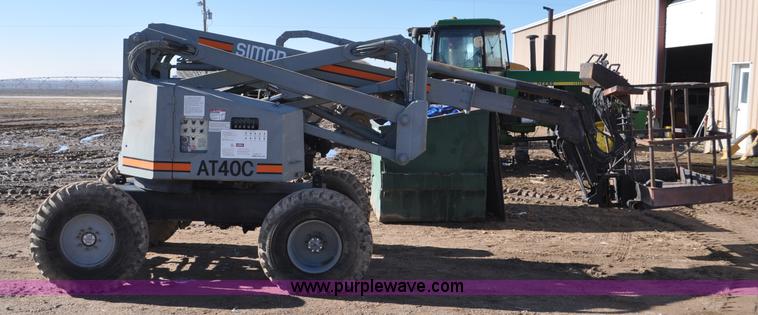 image for item G7180 Simon AT40C boom lift