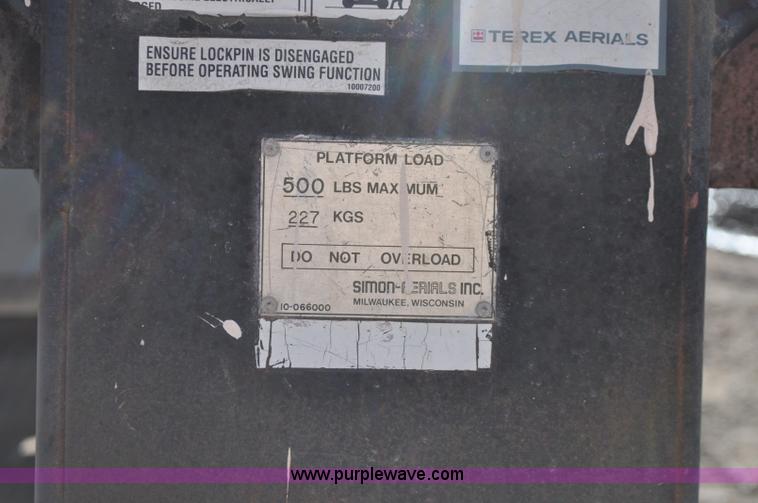 image for item G7180 Simon AT40C boom lift