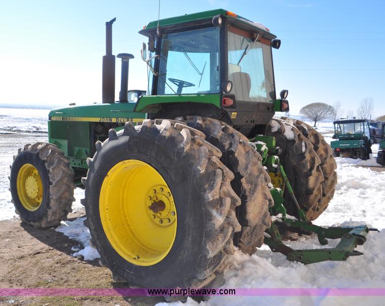 image for item G7184 1984 John Deere 4850 MFWD tractor