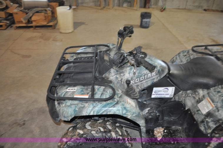 image for item G7210 2006 Yamaha Kodiak ATV