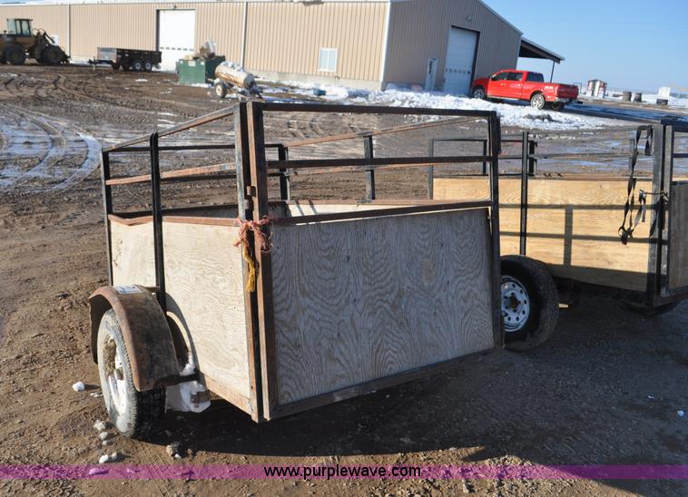 image for item G7222 (2) utility trailers