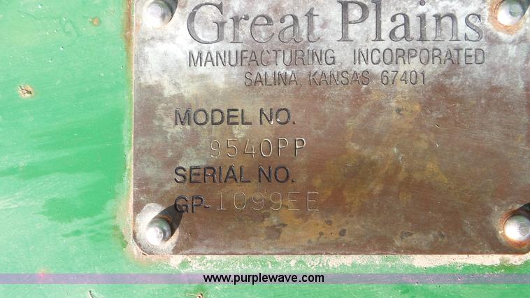 image for item J8308 Great Plains 9540PP blade plow