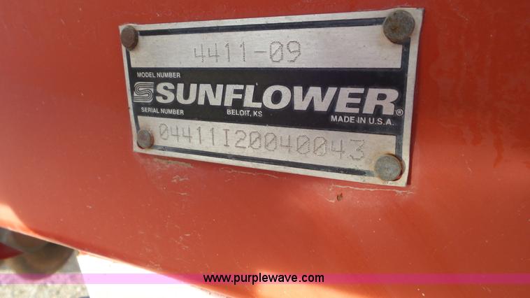 image for item J8309 Sunflower 4411-09 disk ripper