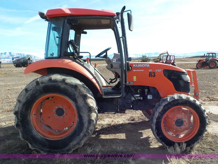 image for item J8324 2007 Kubota M6040 MFWD tractor