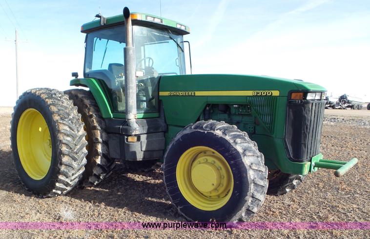 image for item J8327 1998 John Deere 8300 MFWD tractor