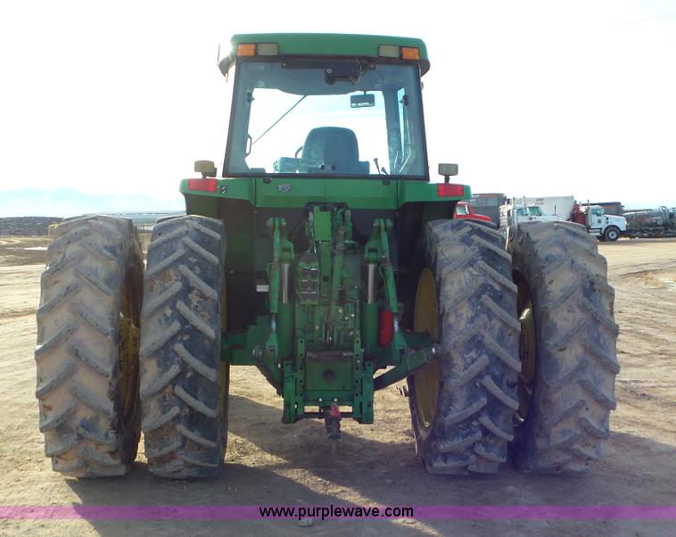 image for item J8329 1996 John Deere 7800 MFWD tractor