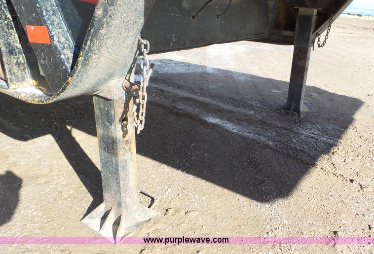 image for item J8365 1971 Fruehauf CN2-25-L drop deck trailer