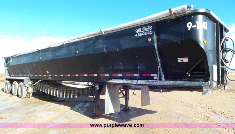 image for item J8368 2009 Aulick 4860543 live bottom trailer