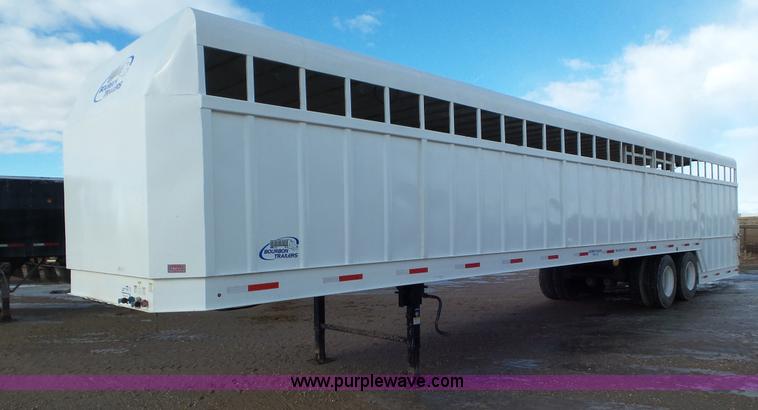 image for item J8369 2015 Bourbon GL48 livestock trailer
