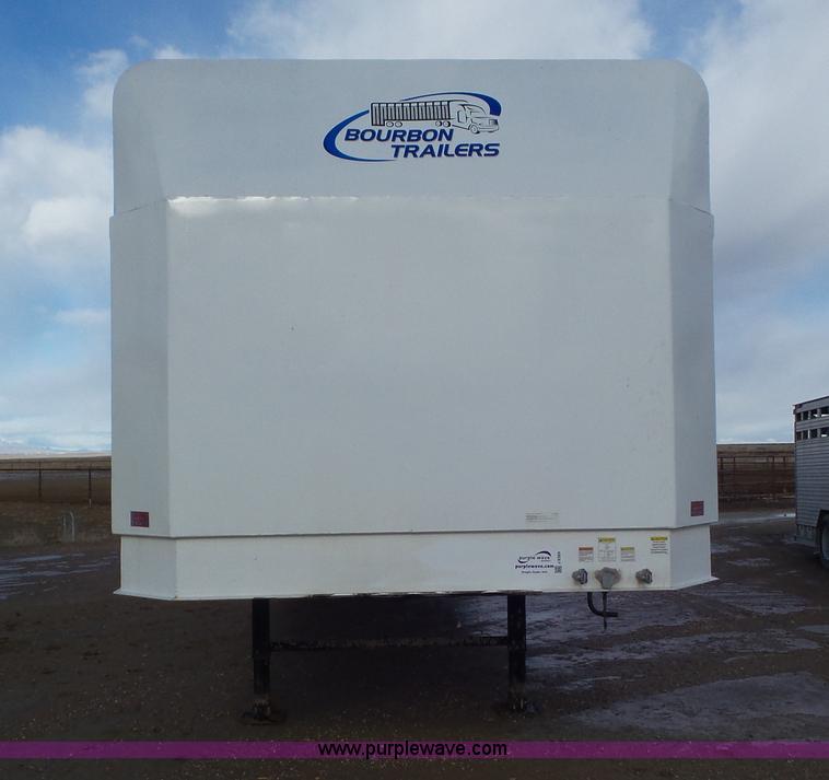 image for item J8369 2015 Bourbon GL48 livestock trailer